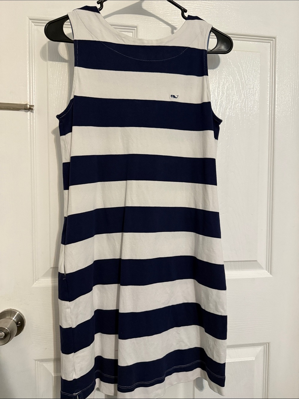 Vineyard Vines Navy and White Striped Tank Dress for women